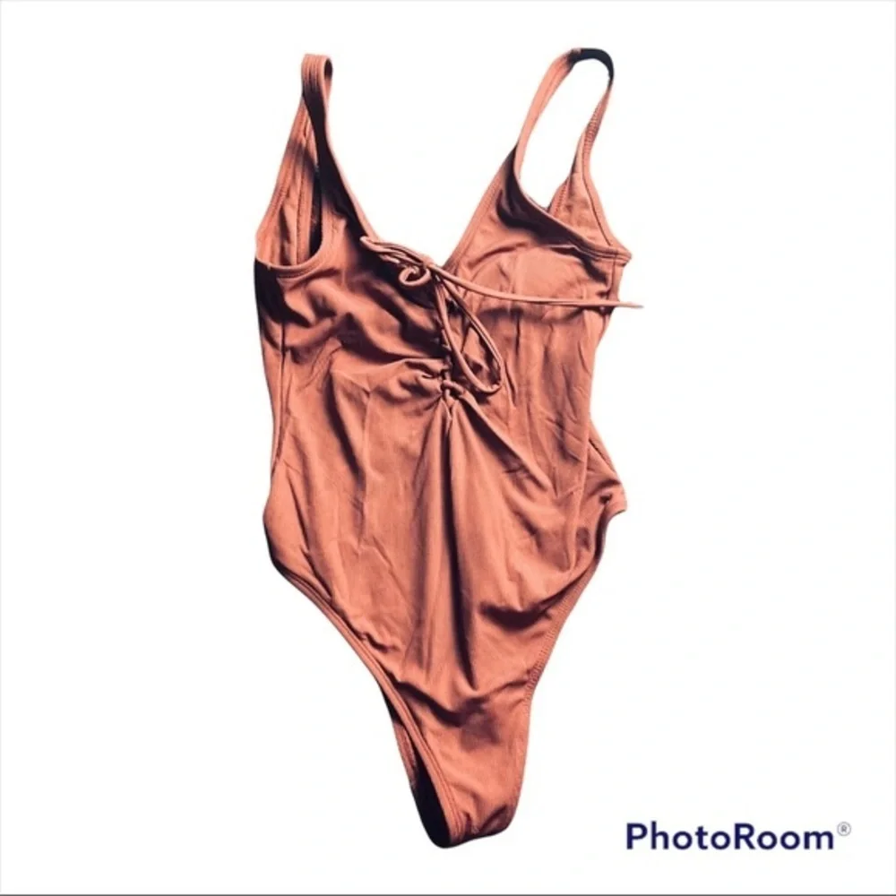 Xhilaration Lace Up One Piece Bathing Suit‎ Women’s XS